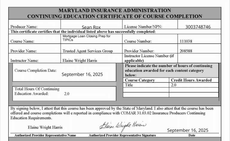 Mortgage Loan Closing Prep